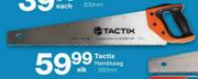 Tactix Handsaag-550mm Elk