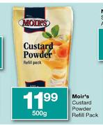 Moir's Custard Powder Refill Pack-500g