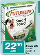 Future Life Cereal-500g Assorted Each