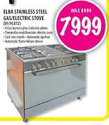Elba Stainless Steel Gas/Electric Stove