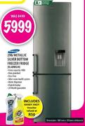 Samsung Metallic Silver Bottom Freezer Fridge-298l