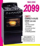 Defy Compact Stove-4 Plate