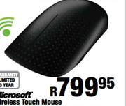 Microsoft Wireless Touch Mouse