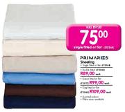 Primaries Sheeting King Fitted or Flat-Each