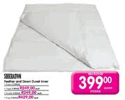 Sheraton Feather and Down Duvet Double-Each