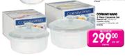 Corning Ware Casserole Set-2 Piece Per Set 
