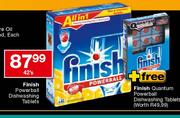 Finish Power Ball Dishwashing Tablets-42's