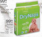 DryNaps Disposable Nappies (Extra Large)-48's Per Pack
