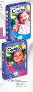 Cuddlers Disposable Nappies Medium-52's Per Pack