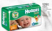 Huggies Gold Value Pack Disposable Nappies Junior 5-44's Per Pack