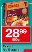 Eskort Rib Burgers-500g