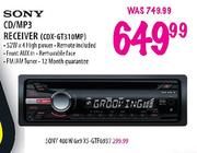 Sony CD/MP3 Receiver (CDX-GT310MP)