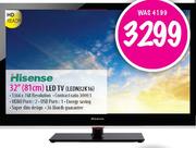Hisense HD Ready LED TV-32"(81cm)