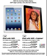 iPad with WiFi + Cellular-16GB