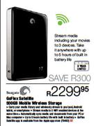 Seagate GoFlex Satellite 500GB Mobile Wireless Storage