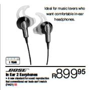Bose In Ear 2 Earphones