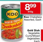 Koo Chakalaka Assorted, Each-410g