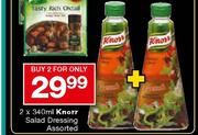 Knorr Salad Dressing Assorted-2 x 340ml