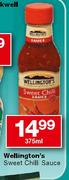 Wellington's Sweet Chilli Sauce-375ml