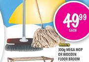 Addis 300g Mega Mop or Wooden Floor Broom-each