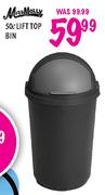 MissMolly Lift Top Bin-50 Ltr