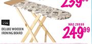 House of York Deluxe Wooden Ironing Board