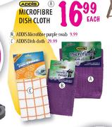 Addis Microfibre Purple Swab-each