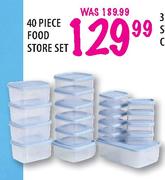 40 Piece Food Store Set