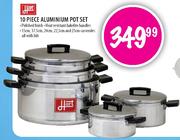 Hart 10 Piece Aluminium Pot Set