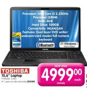 Toshiba 15.6" Laptop (C660)