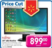 Fujitsu 20" LED Monitor (L20T-2)
