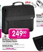 Targus Notebook Case Plus Free Wireless Mouse