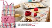Set Of 5 Heart Shaped Cookie Cutters