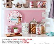 Large Polka Dot Storage Tin