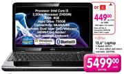 Fujitsu 15.6" Laptop(AH531)