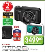 Canon SX260 Ultra Zoom Camera Bundle-Per Bundle