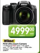 Nikon P510 Ultra Zoom Camera-Each