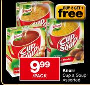 Knorr Cup a Soup Assorted-Per Pack