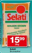 Selati Bruinsuiker-2Kg