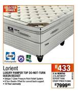 Lorient Luxury Pamper Top Do Not Turn Queen BedSet