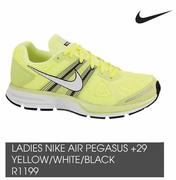 Ladies Nike Air Pegasus +29 Yellow/White/Black