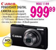 Canon Powershot Digital Camera(A2300 Black)