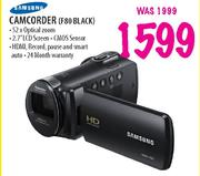 Samsung Camcorder(F80 Black)
