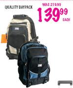  Quality Daypack-Each