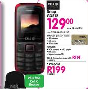 Cell C Snap G3512 + Free Cell C Beanie