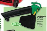 Pro Trim Vacuum Garden Shredder-2200W