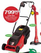 Lawn Star Mighty Combo 1000W Lawn Mower & 350W Trimmer-per set