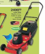 Lawn Star Electric 2-in-1 Mulch & Catch Recycling Lawn Mower-2800W