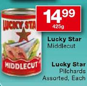 Lucky Star Middlecut-425g