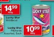 Lucky Star Pilchards Assorted-400g Each